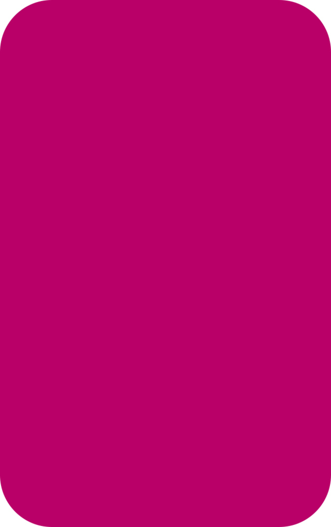 Blank cards Rubine Pink, PVC image 0